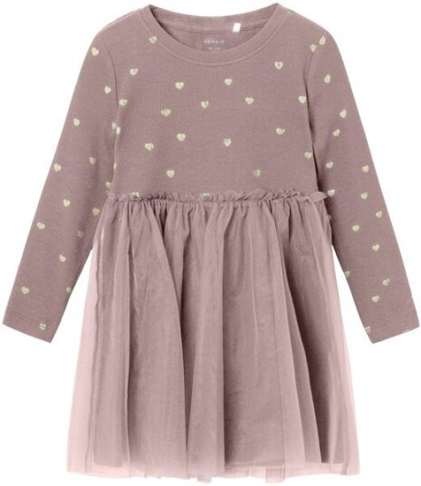 Name It Nmfnadja kjole til småbarn Deauville Mauve Name It Nmfnadja kjole til småbarn Deauville Mauve