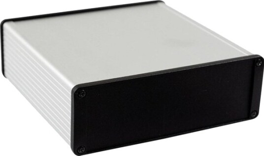 Hammond Electronics 1457T1601 160 × 165 × 55 mm Aluminium Transparent Kabinett