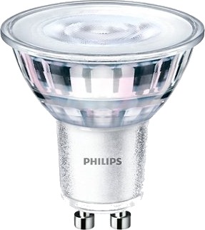 Philips Corepro   Led Pære For Søkelys   Form: Par16   Gu10   4.6 W Ekvivalent 50 W   Klasse F   Varmt Hvitt Lys   2700 K