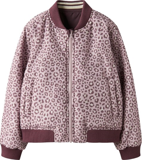 Name It Bomber Jakke NkfMariska Plum Wine Name It 6 år 116 Overgangsjakke Lilla Rosa