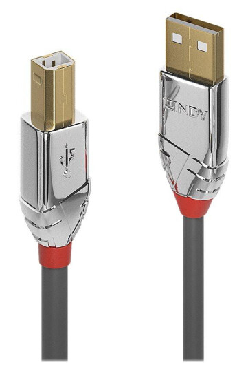 Lindy USB 2.0 Kabel 50 cm USB til USB Type B Grå