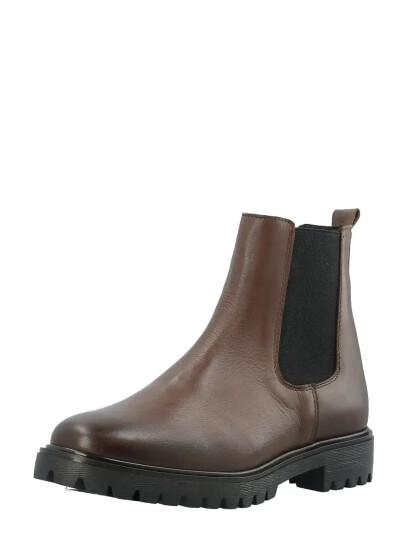 Bianco Biagina Chelsea Boot Smooth Leather - Brown - 37
