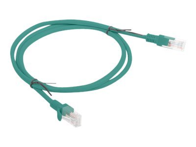 Lanberg Koblingskabel Rj-45 Hann Til Rj-45 Hann 1 M Utp Cat 6 Flertrådet Uten Hindringer Formstøpt Ral 6024 Grønn