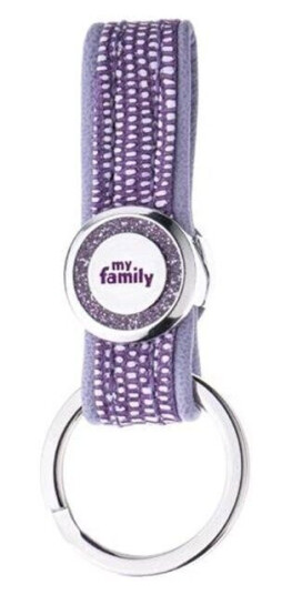 MyFamily Saint Tropez Keyring purple