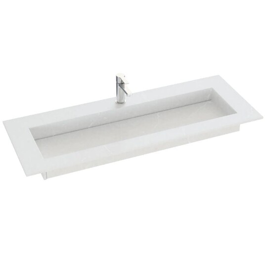Dansani Inzo Angular D45,50cm Silestone Desert Silver 220-240cm