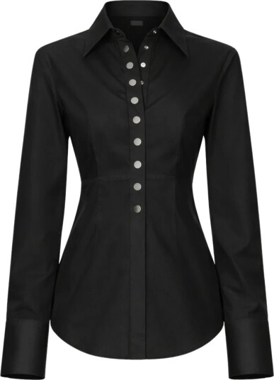 Sportmax Dame Bluser & Skjorter Svart S, Sportmax Dame Bluser & Skjorter Svart S,