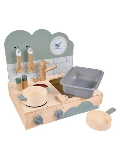 Eichhorn Wooden Take-Away Kitchen 10 pcs. Eichhorn Wooden Take-Away Kitchen 10 pcs.