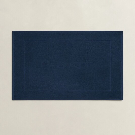 GANT Premium Baderomsmatte Marine Blå