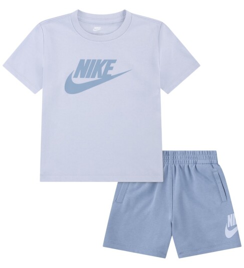 Nike Shorts Sett - T-skjorte/Shorts - Work Blue - Nike - 18 md - Shorts - Blå
