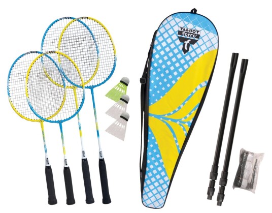 Talbot-Torro Badmintonsett Familie inkl. nett