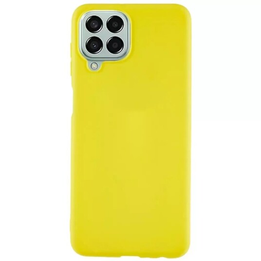 INCOVER Samsung Galaxy M33 Deksel i Matt Fleksibel Plast - Gul