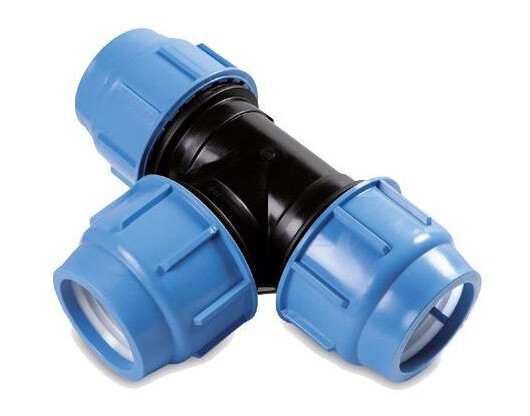 Georg Fischer 3004080842 PEM-kobling PP, T-stykke, plast-plast-plast 20 mm Georg Fischer 3004080842 PEM-kobling PP, T-stykke, plast-plast-plast 20 mm
