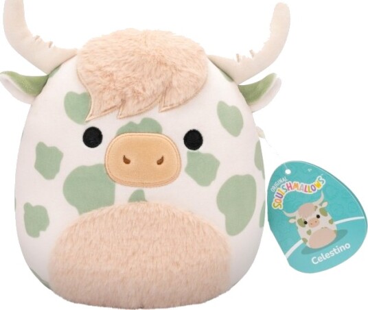Squishmallows 19 cm P20 Plysj Celestino Highland Cow 206077 Squishmallows 19 cm P20 Plysj Celestino Highland Cow 206077