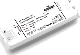 Snappy LED Slim driver 30W 12V
