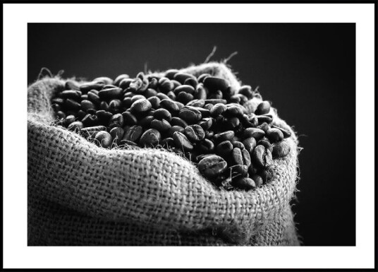 Bag Of Coffee Beans Plakat Plakat / 70x100cm