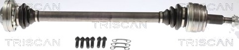 TRISCAN 8540 297002 Drivaksel