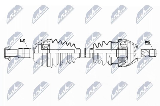 Nty Drivaksel NTY NPW PL 081