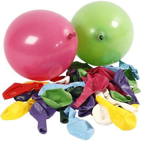 Ballonger runde 100 stk