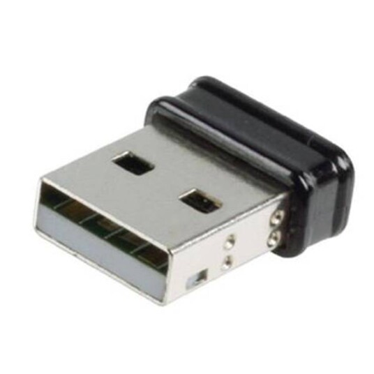 USB-Adapter For Trådløst Nettverk 2.4 GHz Sort/Metall