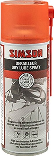 Sykkelverktøy Simson Derailleur Dry Lube Spray for gir og kjede 400 ml Sykkelverktøy Simson Derailleur Dry Lube Spray for gir og kjede 400 ml