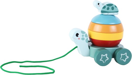 Kinder and Kids Pull and Stack Animal Draleke