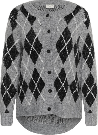Kaffe Curve Kcsima Cardigan   Grey   S