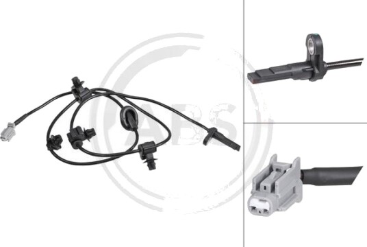 Sensor, ABS A.B.S. 31968 Sensor, ABS A.B.S. 31968