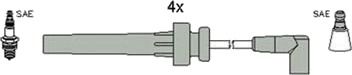 Tennplugg kabelsett HITACHI 134336