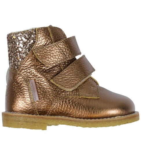 ANGULUS Boots - Flat - With Velcro - Brown - 20 ANGULUS Boots - Flat - With Velcro - Brown - 20