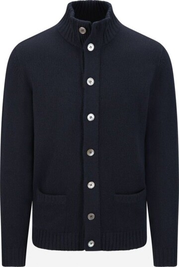 Alan Paine Landford cardigan XS blå herre