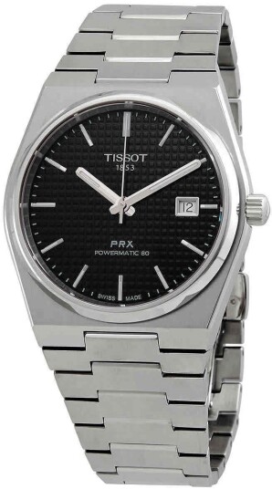 Tissot Herreklokke T137.407.11.051.00 Prx Sort/Stål Ø40 mm