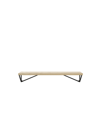 Maze Pythagoras Hylle med Braketter 41 cm Ask/ Sort