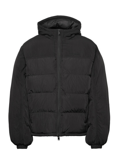 HAN Kjøbenhavn Hooded Puffer Jacket Black 46 HAN Kjøbenhavn Hooded Puffer Jacket Black 46