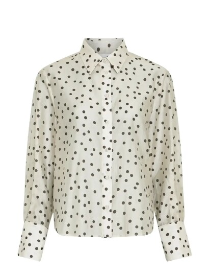 MSCH Copenhagen Mschdorothea Faustina Shirt Aop Cream L/XL
