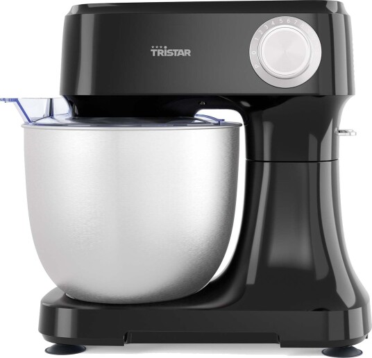 Tristar MX-4870 Kjøkkenmaskin - 4,5L, 800W, 12 hastigheter - Svart