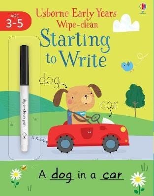 Early Years WipeClean Starting to Write