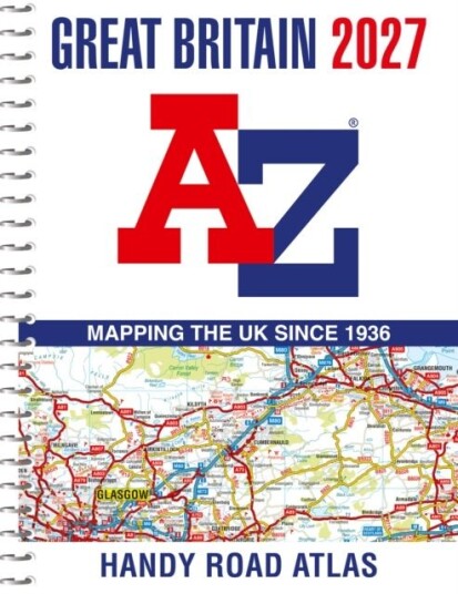 Great Britain A Z Handy Road Atlas 2027 (A5 Spiral)
