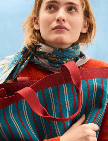 Becksöndergaard Interlock Lillian Bag - Blue - ONE SIZE Becksöndergaard Interlock Lillian Bag - Blue - ONE SIZE