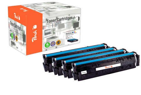 Peach 112204 Sort Cyan Fiolblå Gult 4 Stykker