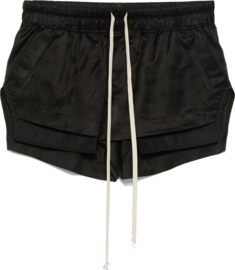 Rick Owens Dame Shorts Svart S, Rick Owens Dame Shorts Svart S,
