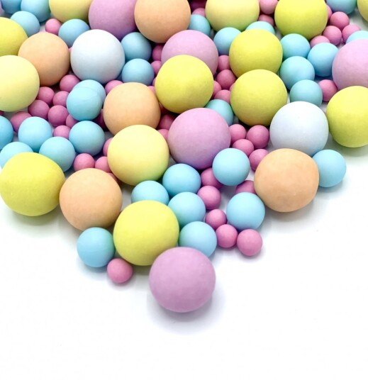 Happy Sprinkles Sjokoladekuler  Bubble Gum 135g 