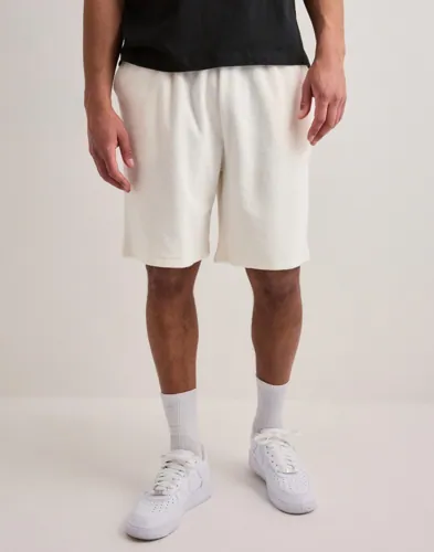 Les Deux Sully Towel Shorts Joggeshorts Hvit Les Deux Sully Towel Shorts Joggeshorts Hvit