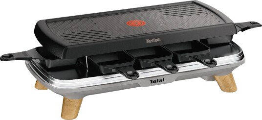 Tefal Gourmet Nordic Spirit raclette RE610D12 grå Tefal Gourmet Nordic Spirit raclette RE610D12 grå