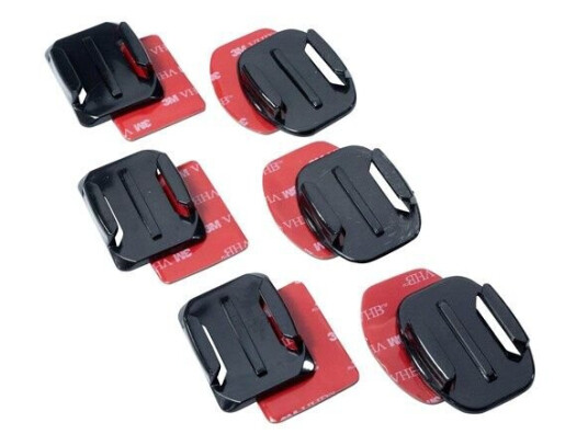 PRO-mounts Flat & Curved Mounts support system - adhesive mount