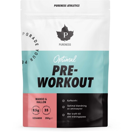 Pureness Athletics Optimal Pre Workout Mango & Hallon 350 g