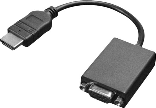 Lenovo HDMI til VGA Adapter 0,2m 1920x1080 Svart