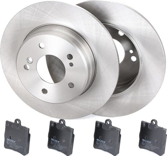 Bremseskiver og klosser RIDEX 3405B0028