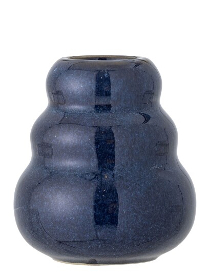 Bloomingville Faramir Vase - Blue - Ø 8.5 cm