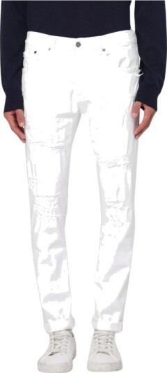 Dondup Herre Jeans Hvit W38,