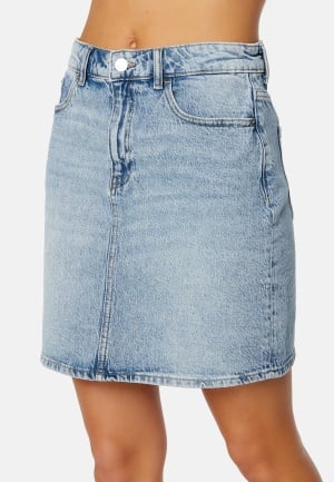 VILA Kaja Denim Skirt Light Blue Denim 42 VILA Kaja Denim Skirt Light Blue Denim 42